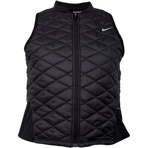 Nike Aerolayer Women's Running Gilet Vest, Black 